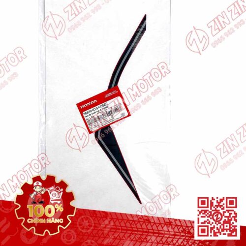 Alternative view of Tem Ốp Trước Trái B, Tem Cánh Yếm AB 2020 2021, AirBlade 125 Đỏ Đen Xám 2020 86649K1GV00ZC Chính Hãng Honda
