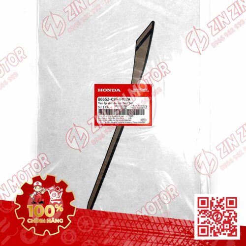 Alternative view of Tem Sườn Sàn Ốp Hông AB 2020 2021, AirBlade 150 Xanh Xám Đen 2021 Trái 86652K1FV40ZA Chính Hãng Honda