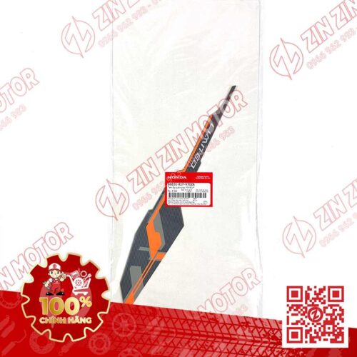 Alternative view of Tem Bụng Sau Phải, Tem Ốp Sườn AB 2020 2021, AirBlade 150 Xám Xi Măng (Xám Chuột) 2022 86831K1FV70ZA Chính Hãng Honda