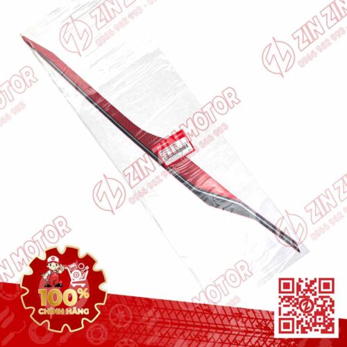 Alternative view of Tem Bụng Sau Phải, Tem Ốp Sườn AB 2020 2021, AirBlade 125 Đỏ Đen Xám 86831K1GV00ZC Chính Hãng Honda