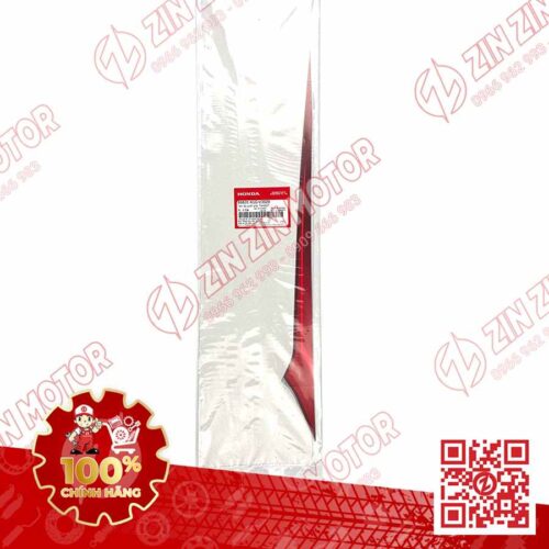 Alternative view of Tem Bụng Sau Phải, Tem Ốp Sườn AB 2020 2021, AirBlade 125 Xám Đen 2021 86831K1GV30ZB Chính Hãng Honda
