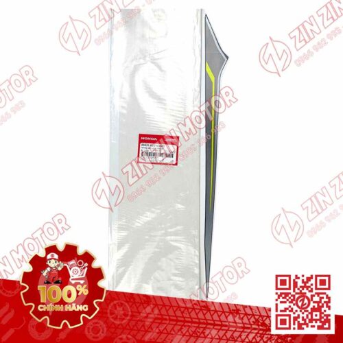 Tem Bụng Sau Phải, Tem Ốp Sườn AB 2020 2021, AirBlade 125 Xanh Đen 2021 86831K1GV30ZD Chính Hãng Honda