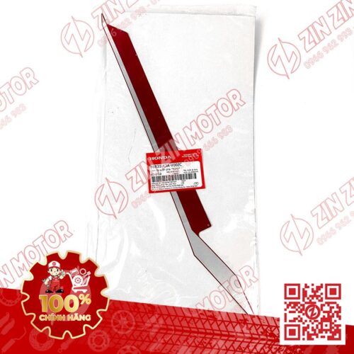 Alternative view of Tem Ốp Sườn Phải AB Air Blade 125 2022 Đỏ Đen TYPE2 86831K3AV00ZC Chính Hãng Honda
