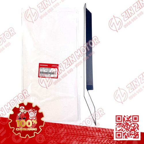 Tem Ốp Sườn Phải AB Air Blade 125 2022 Xanh Đen TYPE1 86831K3AV00ZD Chính Hãng Honda