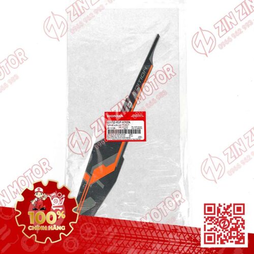 Alternative view of Tem Bụng Sau Trái, Tem Ốp Sườn AB 2020 2021, AirBlade 150 Xám Xi Măng (Xám Chuột) 2022 86832K1FV70ZA Chính Hãng Honda