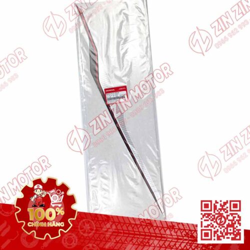 Alternative view of Tem Bụng Sau Trái, Tem Ốp Sườn AB 2020 2021, AirBlade 125 Trắng Đỏ Đen 2020 86832-K1G-V00ZA Chính Hãng Honda