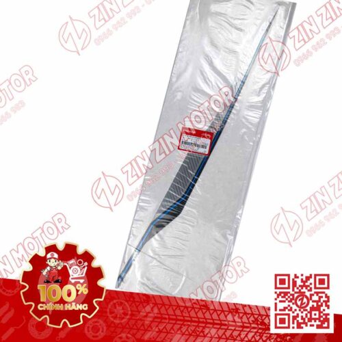 Alternative view of Tem Bụng Sau Trái, Tem Ốp Sườn AB 2020 2021, AirBlade 125 Bạc Xanh Đen 2020 86832K1GV00ZB Chính Hãng Honda