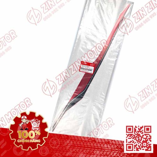 Alternative view of Tem Bụng Sau Trái, Tem Ốp Sườn AB 2020 2021, AirBlade 125 Đỏ Đen Xám 86832K1GV00ZC Chính Hãng Honda