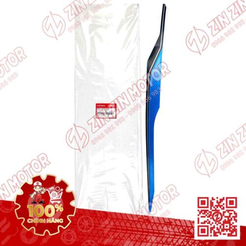 Alternative view of Tem Bụng Sau Trái, Tem Ốp Sườn AB 2020 2021, AirBlade 125 Xanh Đen Xám 86832K1GV00ZD Chính Hãng Honda