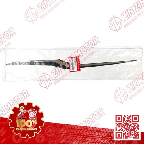 Alternative view of Tem Bụng Sau Trái, Tem Ốp Sườn AB 2020 2021, Air Blade 125 Đen Nhám 2021 86832K1GV40ZA Chính Hãng Honda