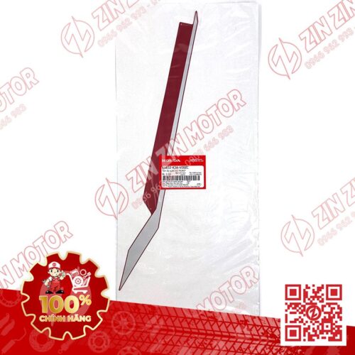 Alternative view of Tem Ốp Sườn Trái AB Air Blade 125 2022 Đỏ Đen TYPE2 86832K3AV00ZC Chính Hãng Honda