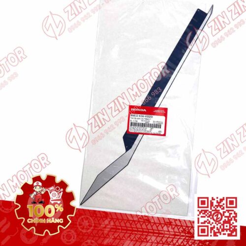 Alternative view of Tem Ốp Sườn Trái AB Air Blade 125 2022 Xanh Đen TYPE1 86832K3AV00ZD Chính Hãng Honda