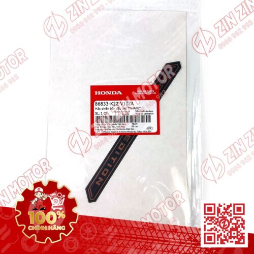 Alternative view of Tem Sườn Chữ Special Edition cho AB AirBlade 160 2022 86833K2ZV10ZA Chính Hãng Honda
