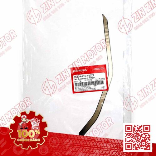 Alternative view of Tem Ốp Trước Trái B, Tem Cánh Yếm AB 2020 2021, AirBlade 125 Đen Nhám 2020 86834K1GV10ZA Chính Hãng Honda