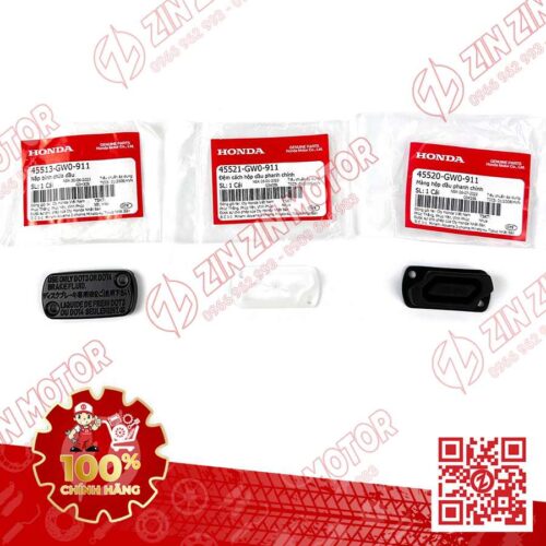 Nắp Bình Dầu Thắng Trước Winner X V3 V2, Winner V1, WINNER X V4 2024 , WINNER R ,  AirBlade 160/150/125 , AB 110, Vision, Vario 160, Click 160, Wave RSX 110 2019+, Vario 2017, Scoopy, BeAT, RS150 V1 V2 V3 , WAVE RSX 2019 2020 2021 2022 2023 45513GW0911 CHÍNH HÃNG