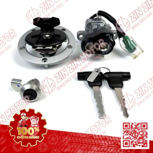 Alternative view of Bộ Ổ Khóa GSX S150 37101-23821-000 Chính Hãng Suzuki