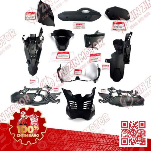 Dàn Áo Nhựa Nhám AB 2022 2023 2024 2025, AirBlade 160, Air Blade 125 2022 - 2025 Chính Hãng Honda