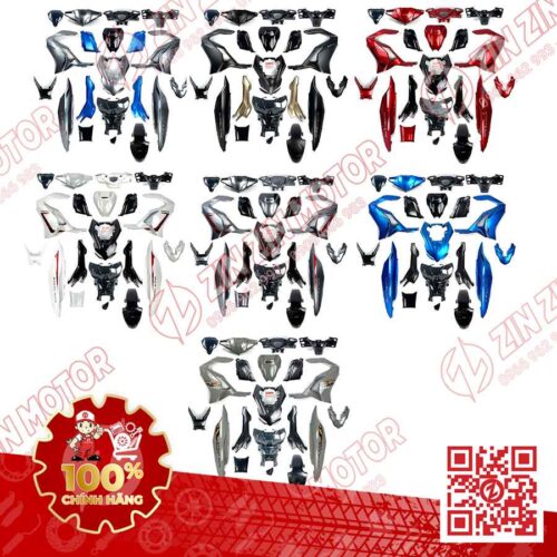 Dàn Áo AB 2020 2021, AirBlade 150, Air Blade 125 2020 2021 Đủ Màu Chính Hãng Honda