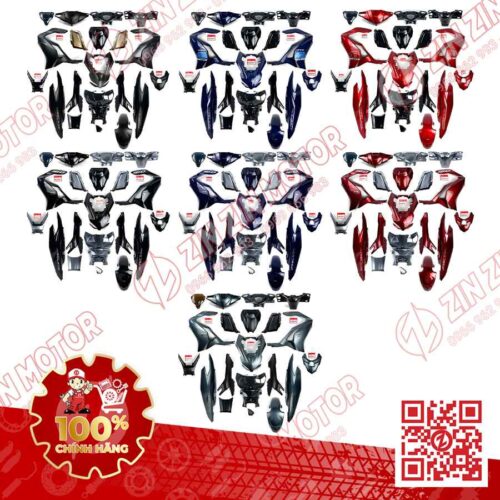 Dàn Áo AB 2022 2023 2024 2025, Dàn Áo AB 160, Air Blade 125 2022 - 2025 Đủ Màu Chính Hãng Honda