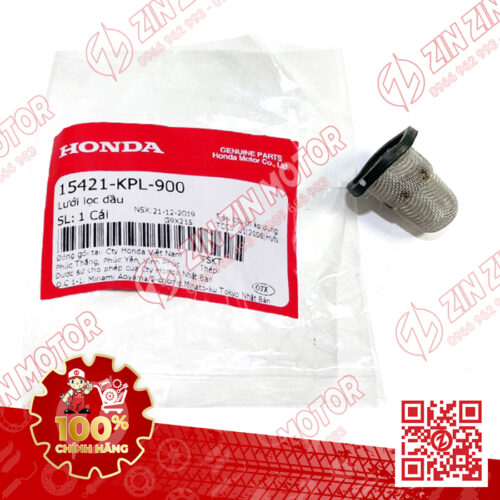 Lưới Lọc Dầu Xả Nhớt AB 150 2020 2021, Air Blade 2016 - 2021, Lead 2017 - 2023+, SH 2017+, SH Mode 2014+, Vision 2014+, Vario 150, Vario 125 15421KPL900 Chính Hãng Honda