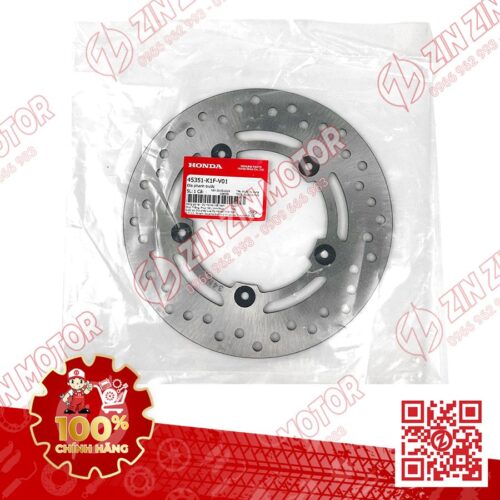 Alternative view of Đĩa Thắng Trước AB 150, Air Blade 125 2020 2021 45351K1FV01 Chính Hãng Honda