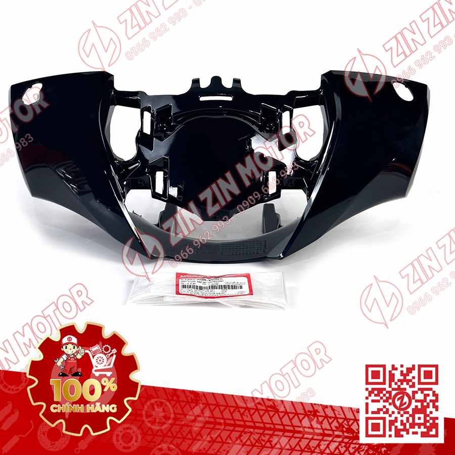Nắp Trước Tay Lái, Ốp Đầu SH 2020 - 2024+, SH160i 2023 2024+, SH 150i 2020 2021 2022, SH 125i 2020 - 2024+ Đen NHB25M 53205K0RV00ZE Chính Hãng Honda