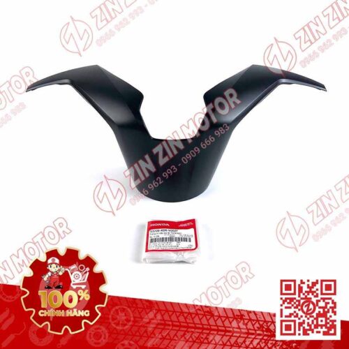 Nắp Trang Trí Ốp Gáy Sau Tay Lái, Viền Đồng Hồ SH 2020 - 2024+, SH160i 2023 2024, SH 150i 2020 2021 2022, SH 125i 2023 2024+ Đen Nhám NHA76M 53208K0RV00ZF Chính Hãng Honda