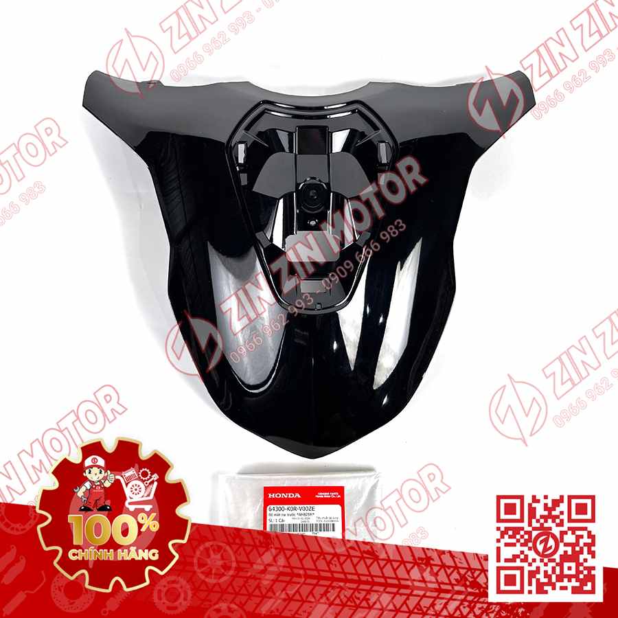 Mặt Nạ SH 2020 - 2024+ Zin, SH160i 2023 2024+, SH 150i 2020 2021 2022, SH 125i 2020 - 2024+ Đen NHB25M 64300K0RV00ZE Chính Hãng Honda