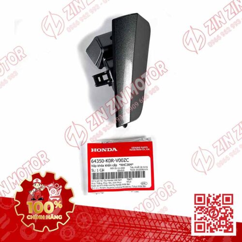 Alternative view of Nắp Khóa Khẩn Cấp SH 2020 - 2022, SH150i 2020 2021 2022, SH 125i 2020 2021 2022 Xám NHC26M 64350K0RV00ZC Chính Hãng Honda