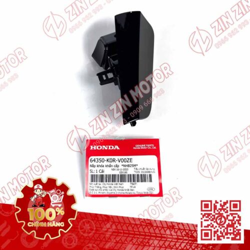 Alternative view of Nắp Khóa Khẩn Cấp SH 2020 - 2024+, SH160i 2023 2024+, SH 150i 2020 2021 2022, SH 125i 2020 - 2024+ Đen NHB23M 64350K0RV00ZE Chính Hãng Honda