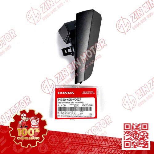 Alternative view of Nắp Khóa Khẩn Cấp SH 2020 - 2024+, SH160i 2023 2024+, SH 150i 2020 2021 2022, SH 125i 2023 2024+ Đen Nhám NHA76M 64350K0RV00ZF Chính Hãng Honda