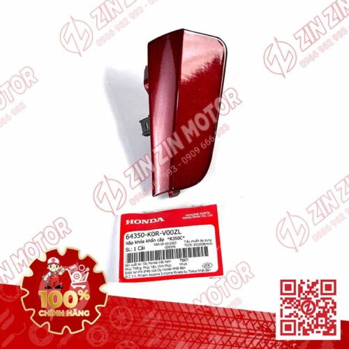 Nắp Khóa Khẩn Cấp SH 2020 - 2022, SH150i 2020 2021 2022, SH 125i 2020 2021 2022 Đỏ R350C 64350K0RV00ZL Chính Hãng Honda