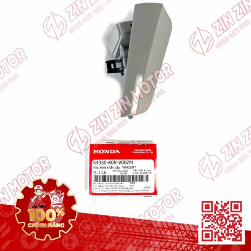 Alternative view of Nắp Khóa Khẩn Cấp SH 2020 - 2024+, SH160i 2023 2024+, SH 150i 2020 2021 2022, SH 125i 2023 2024+ Xám Xi Măng NHC60P 64350K0RV00ZM Chính Hãng Honda