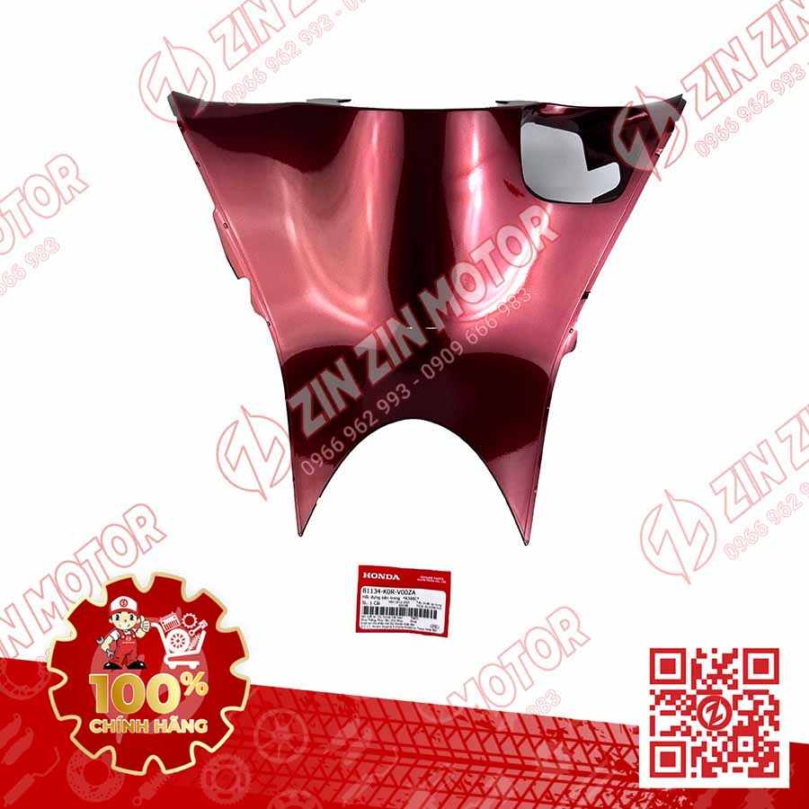 Tấm Bảo Vệ Cổ Lái, Ốp Yếm Ổ Khóa SH 2020 - 2023+, SH160i 2023+, SH 150i 2020 2021 2022, SH 125i 2020 - 2023+ Đỏ R368C 81134K0RV00ZA Chính Hãng Honda