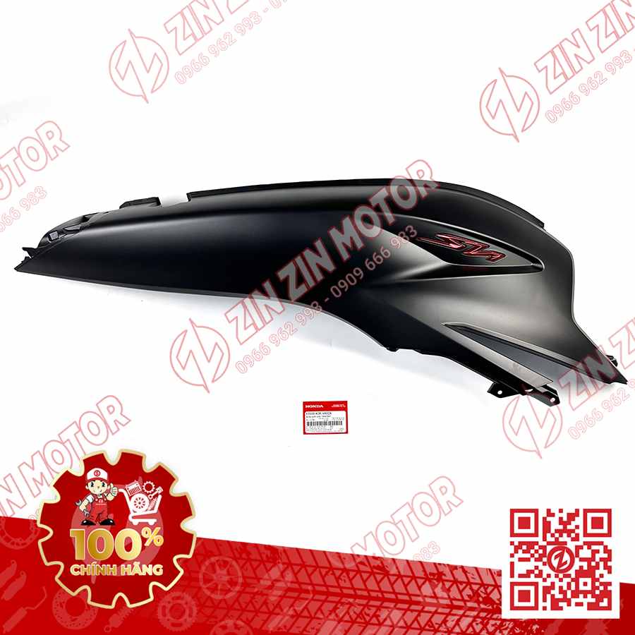Bụng Sau Phải, Ốp Sườn SH 125i 2023 Đen Nhám NHA76M 83500K0RVA0ZA Chính Hãng Honda