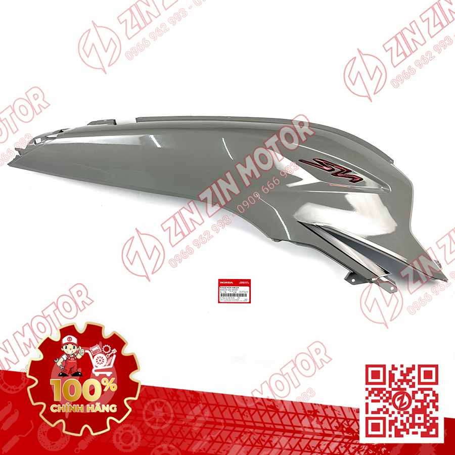 Bụng Sau Phải, Ốp Sườn SH 125i 2023 Xám Xi Măng NHC60P 83500K0RVB0ZA Chính Hãng Honda
