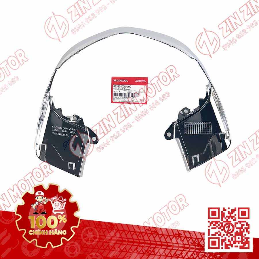 Trang Trí Đuôi Đèn Sau Nhựa Xi SH 2020 - 2026, SH160i 2023 - 2026, SH 150i 2020 2021 2022, SH 125i 2020 - 2026 83520K0RV00 Chính Hãng Honda