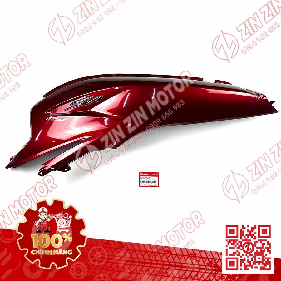 Bụng Sau Trái, Ốp Sườn SH 160i 2023 2024 Đỏ R368C 83600K0SVB0ZC Chính Hãng Honda
