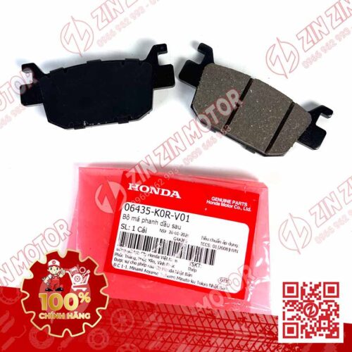 Alternative view of Má Phanh, Bố Thắng Sau SH 125i 2020 - 2026, SH 150i 2020 2021 2022, SH160i 2023 - 2026 06435K0RV01 Chính Hãng Honda