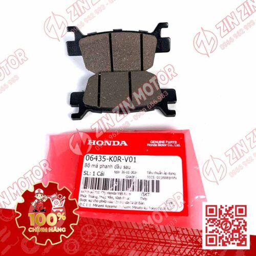 Má Phanh, Bố Thắng Sau SH 125i 2020 - 2026, SH 150i 2020 2021 2022, SH160i 2023 - 2026 06435K0RV01 Chính Hãng Honda