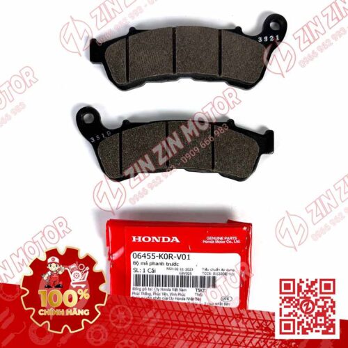 Bố Thắng Trước CBS, Má Phanh SH 2020 - 2026, SH160i 2023 - 2026, SH 150i 2020 2021 2022, SH 125i 2020 - 2026 06455K0RV01 Chính Hãng Honda