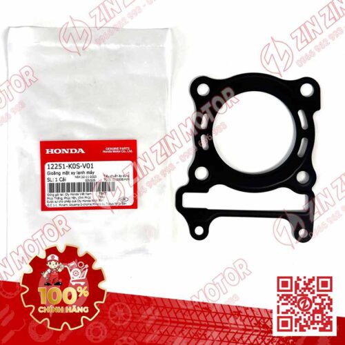 Gioăng Quy Lát, Ron Đầu Lòng SH 150i 2020 2021 2022, SH160i 2023 2024-2026, AB AirBlade 160 12251K0SV01 Chính Hãng Honda