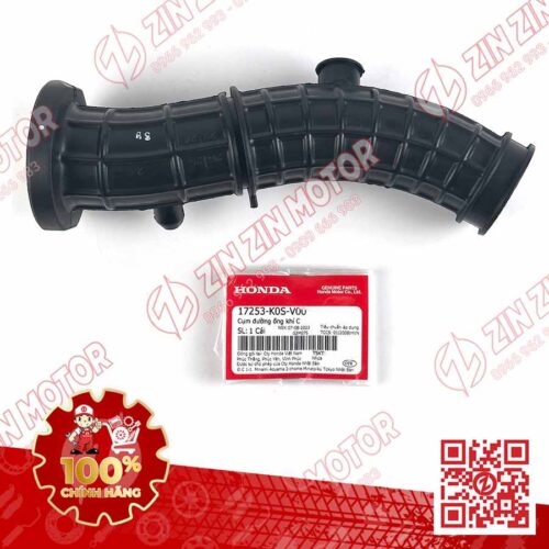Cổ Hút Gió Dài SH 150i 2020 2021 2022, SH160i 2023-2026 17253K0SV00 Chính Hãng Honda