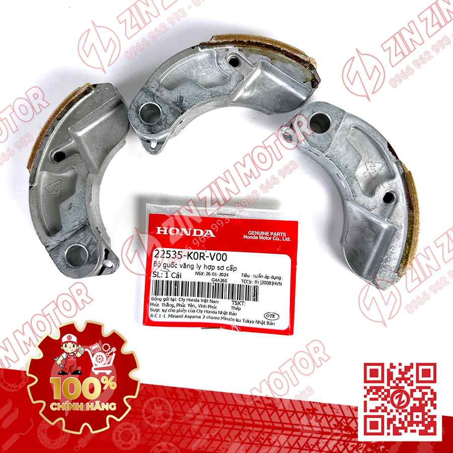 Bộ Búa Côn, Bố Ba Càng SH 125i 2020 - 2026 23100K0RV01 Chính Hãng Honda