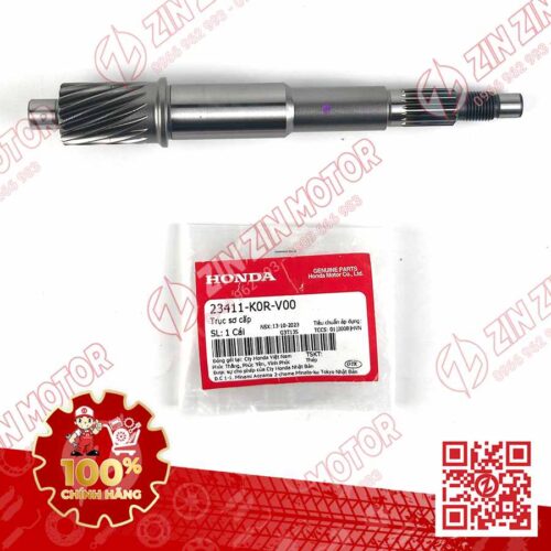 Trục Sơ Cấp 16T, Cốt Láp SH 125i 2020 2021 2022, SH125i 2023 - 2026 23411K0RV00 Chính Hãng Honda