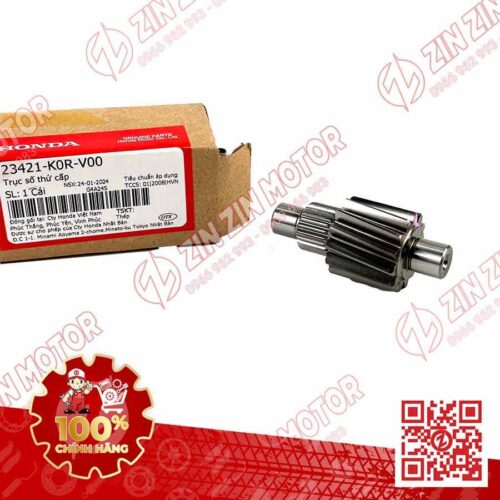 Alternative view of Nhông Hú Nhỏ, Nhông Cốt Láp SH 2020 - 2024+, SH160i 2023 - 2026, SH 150i 2020 2021 2022, SH 125i 2020 - 2026 23421K0RV00 Chính Hãng Honda