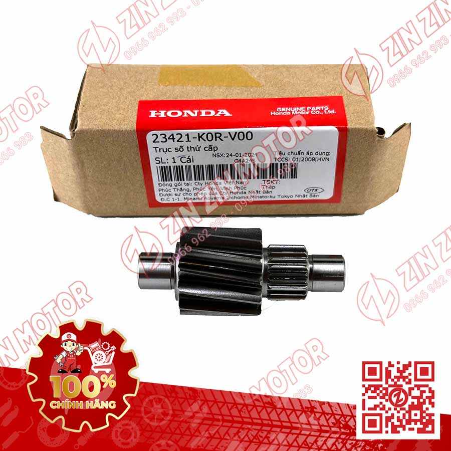 Nhông Hú Nhỏ, Nhông Cốt Láp SH 2020 - 2024+, SH160i 2023 - 2026, SH 150i 2020 2021 2022, SH 125i 2020 - 2026 23421K0RV00 Chính Hãng Honda