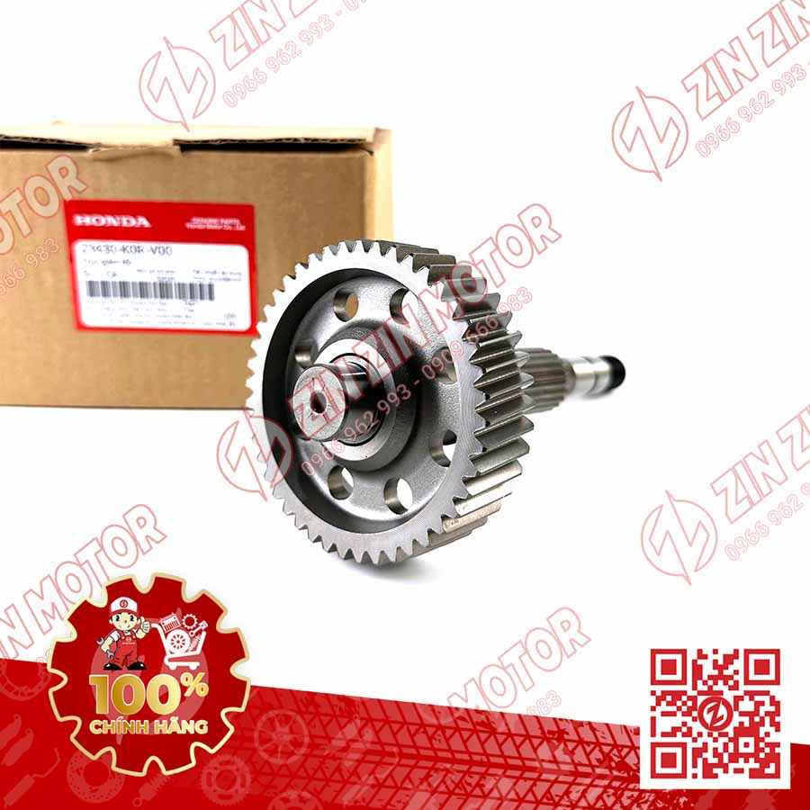 Bánh Răng Trục Giảm Tốc 44T, Nhông Lớn Cốt Bánh Sau SH 125/160i 2020 - 2026 , SH 150i 2020 2021 2022 23430K0RV00 Chính Hãng Honda