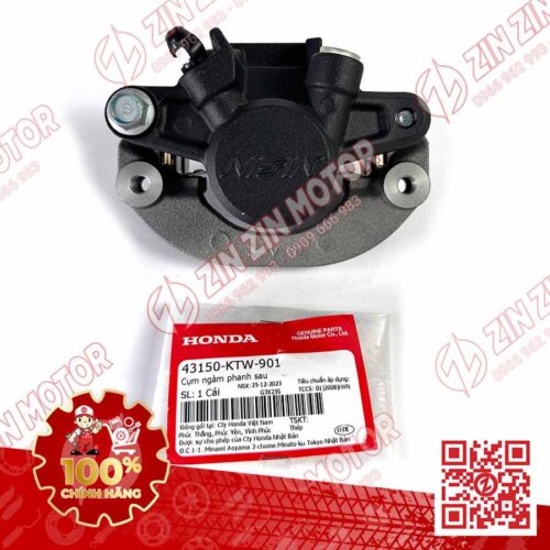 Alternative view of Bộ Ngàm Phanh Sau CBS, Heo Dầu SH 2017 - 2023+, SH160i 2023-2026, SH 150i 2017 - 2022, SH 125i 2017 - 2026 43150KTW901 Chính Hãng Honda