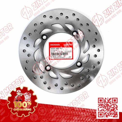 Alternative view of Dĩa Thắng Sau, Đĩa Phanh SH 2020 - 2023+, SH160i 2023-2026, SH 150i 2020 2021 2022, SH 125i 2020 - 2026 43251K0RV11 Chính Hãng Honda